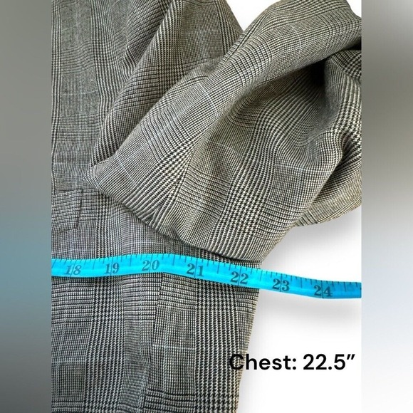 Brooks Brothers 45R 100% wool men's Golden Fleece gray checkered sportscoat EUC - Picture 5 of 12